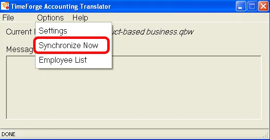 Synchronize Your Time Sheets from TimeForge into QuickBooks