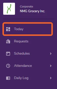 View your schedule