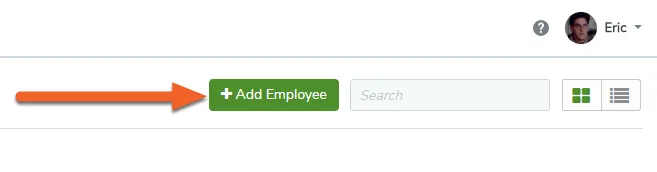 Add or edit an employee