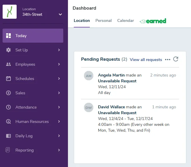 Dashboard Overview
