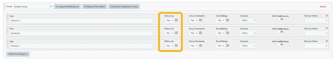 Turning “On” Follow-ups