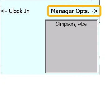 Go to Manager Options 