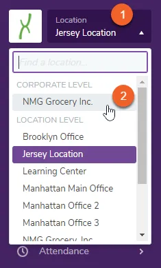 How do I get to the Corporate Level?