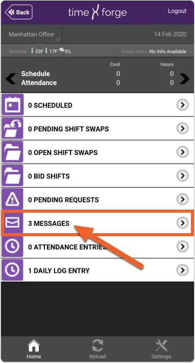 Manager App