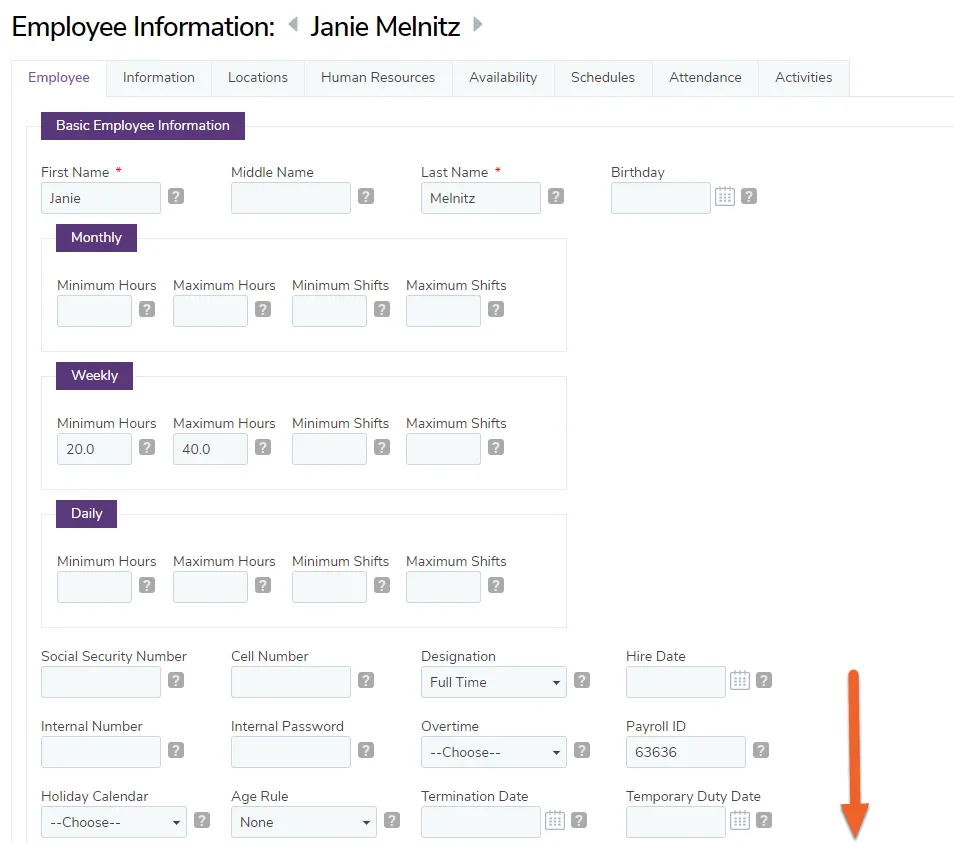 Employee Profiles