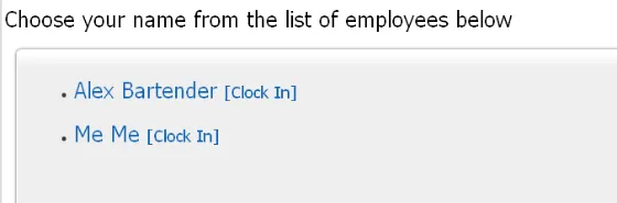Locate your name on the list of staff members (sorted alphabetically)