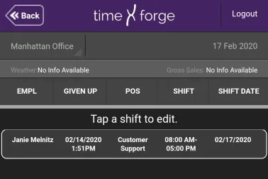 Manager App