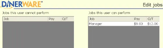 Select a job.