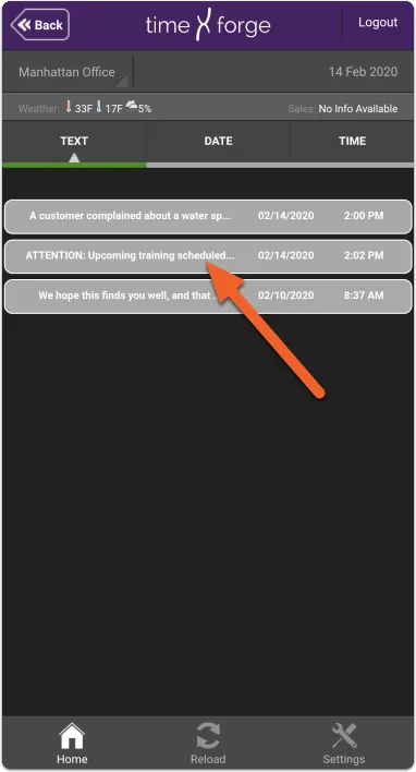 Manager App