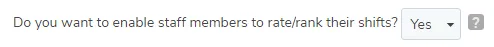 Select Yes, then scroll down and Save your changes