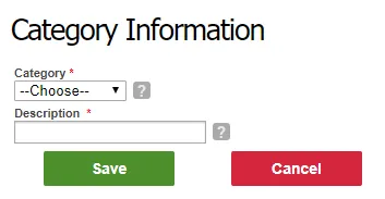 What happens if I try to visit the Daily Log and I don’t have any categories, yet?