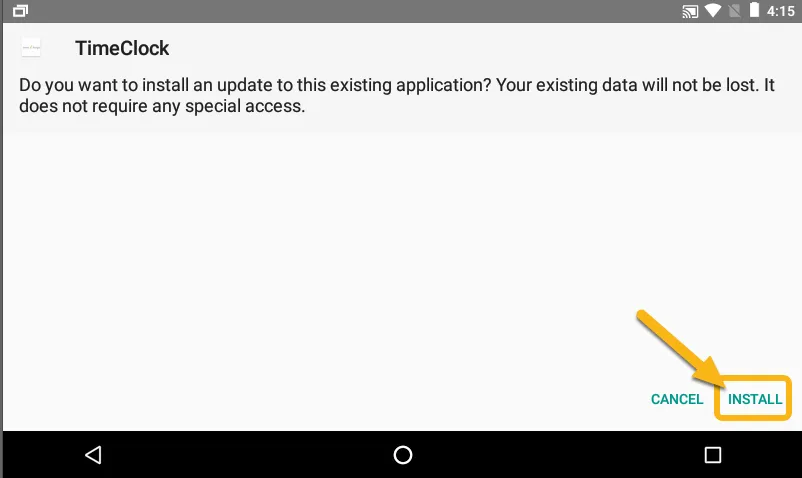 3. Install the new version