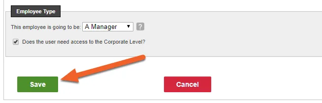 Click the Save button to save your changes