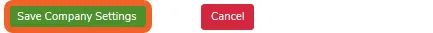 Click the “Save Company Settings” button