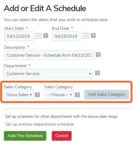 Configure your settings.