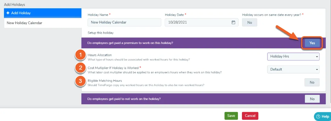 Do employees get paid a premium to work this holiday?