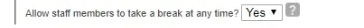 Force employees to use scheduled breaks.