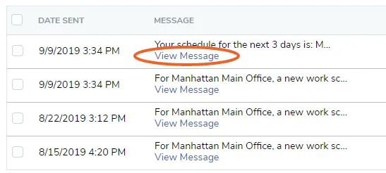 Read a message