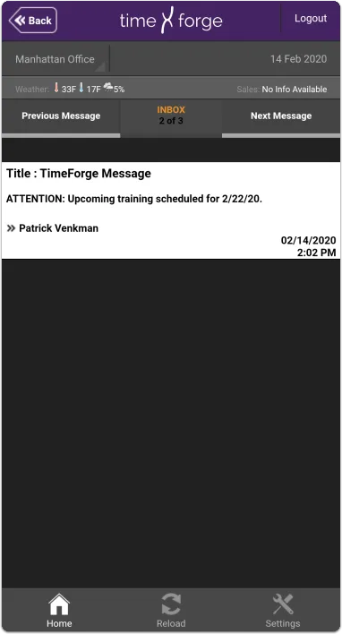 Manager App
