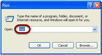 Run a Command Prompt 