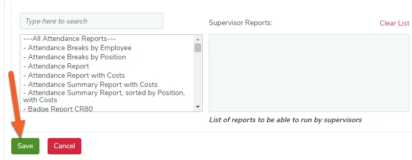 Select Yes, then scroll down and Save your changes