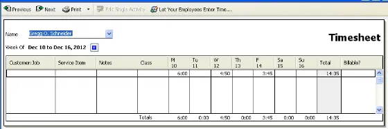 Your Timesheets are imported!