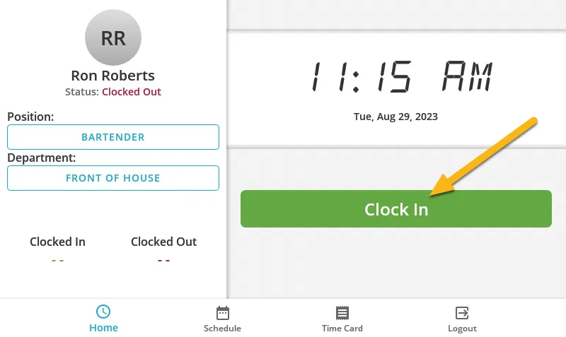Clocking In