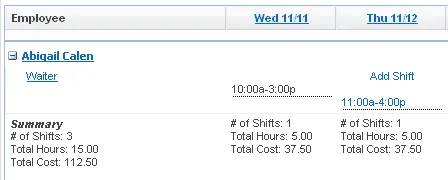 Create and Post a Schedule in TimeForge