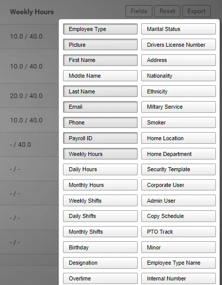 How do I customize my list?
