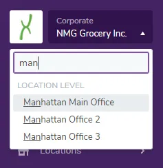 How do I get to the Location Level?