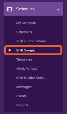 View pending and unassigned shifts
