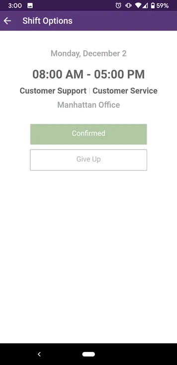 Why is the button grayed out?