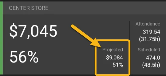 Manager Projections