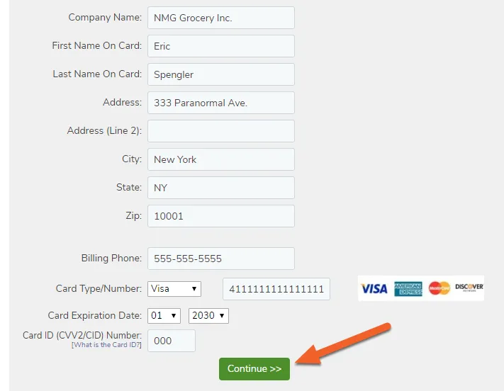 Updating your Payment Method