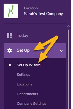 How to restart the setup process