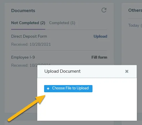 If the link says Fill Form