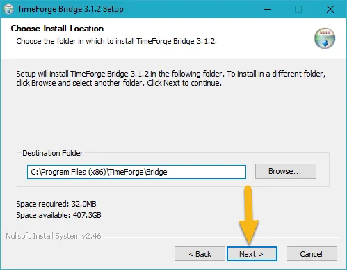 Install the TimeForge ISS45 Connector