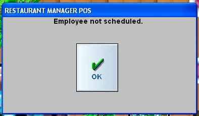 Staff Members Log In to Restaurant Manager