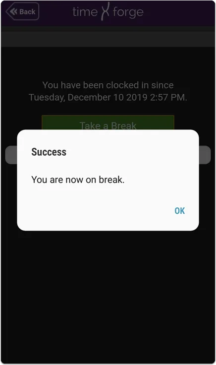 Start a Break