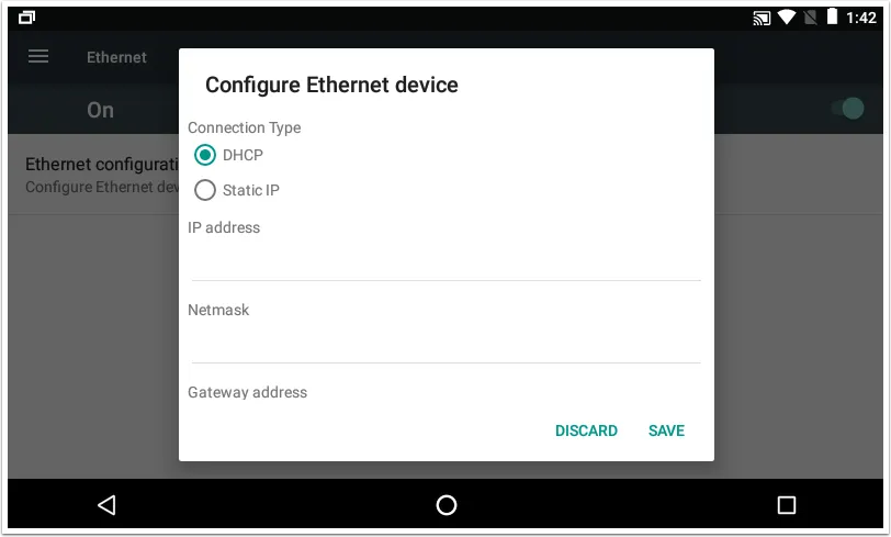 Step 5: Configuring a Static IP Address