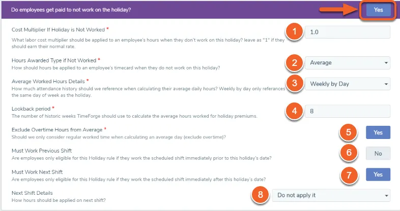 Do employees get paid to not work on the holiday?