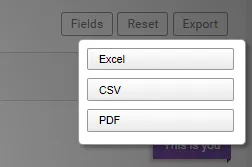 How do I export my list?