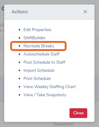 How to recreate your breaks
