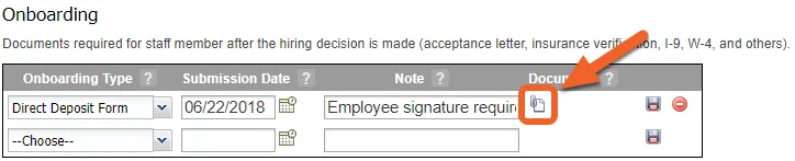 Save your changes and add any necessary attachments