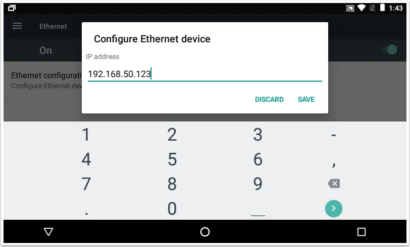 Step 5: Configuring a Static IP Address