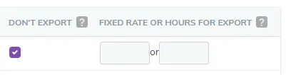 Decide whether you would like to export this employee’s salary information or not