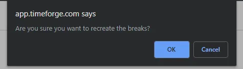 How to recreate your breaks