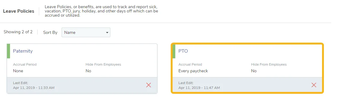 Click Save to save your settings