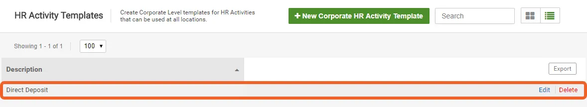 Supply a name/description for your new template, then click Create