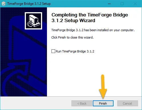 Finish installing the connector and supporting files